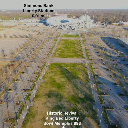 Вилла Historic Revival King Bed Liberty Bowl Memphis 893 Экстерьер фото